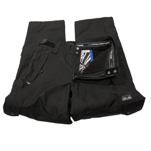 Ocean & Earth Men's Pro Series Snowboard Cargo Pants, Black, S - Picture 7 of 11